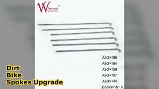 Dirt Bike Speichensatz 196 mm A9G Großhandel