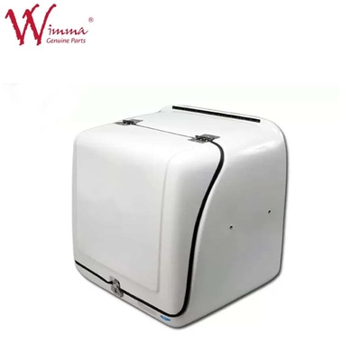 FRP Glasfaser Lieferbox 166 L Jumbo Box Weiß mit LED-Leuchten