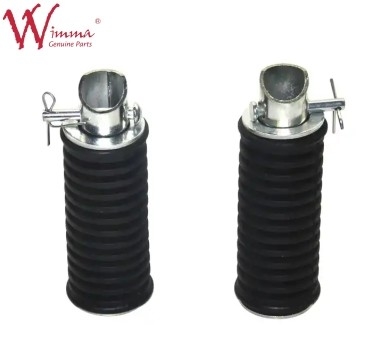 Motorradrücken Fußstütze für Suzuki AX100 Motorrad Fußstützpedal Schwarz 43069-03000-000 Rücken Fußschritt