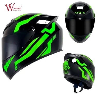 Motorradhelm mit aerodynamischem Design und Bluetooth-Kommunikation