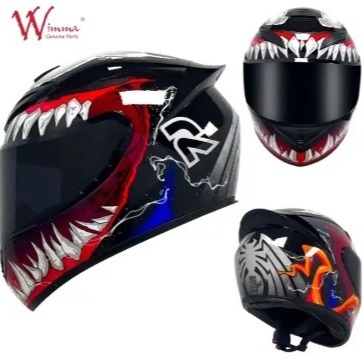 DOT Full Face Moto Helm mit waschbarer Auskleidung Motorradhelm Großhandelspreis Custom Logo Helme Hersteller