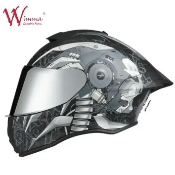 Fortgeschrittene Motorräder mit integriertem Bluetooth-Helm und verbesserter Belüftung