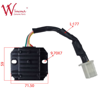 Motorrad-Regler-Rectifier Schwarz Farbe gute Leistung ENDURO200