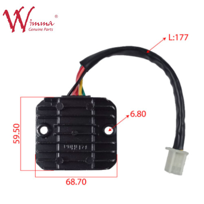 Elektrische Teile für Motorradregler und -gelenke GY200 Kostenlose 5-Pin-Proben