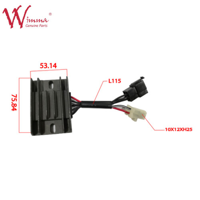 Motorrad-Regulator-Rectifier Schwarz Farbe Gute Qualität QM200GY
