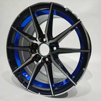 CJ016 Car Wheel Rim - High-Strength Aluminum Alloy Car Wheel with Corrosion-Resistant Finish and Multi-Spoke Design