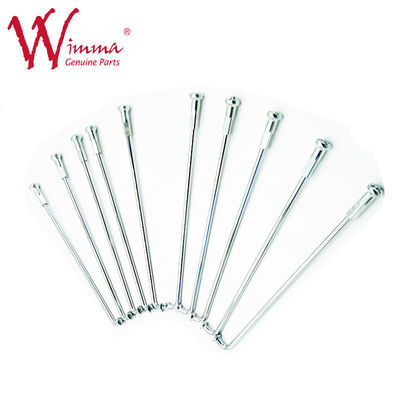 Motorrad Spoke Set mit Nippeln A9G Vorder-Hinterrad Spoke Silber WIMMA