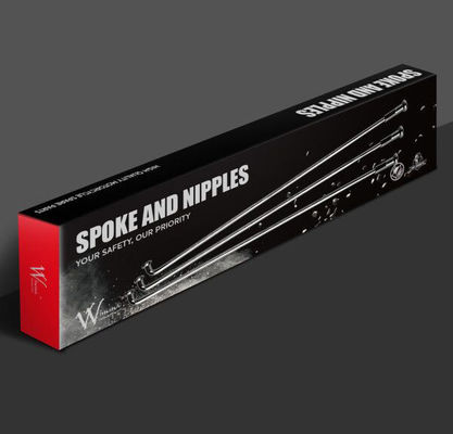 Motorrad Spoke Set mit Nippeln A9G Vorder-Hinterrad Spoke Silber WIMMA