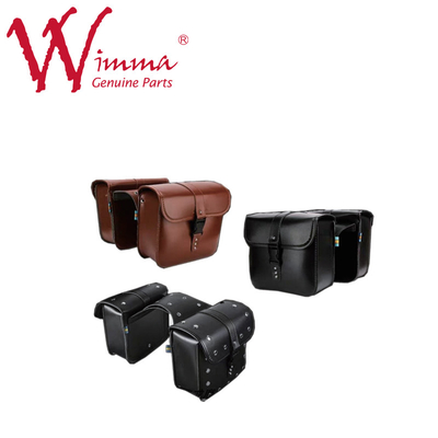 Motorrad-Satteltasche Custom PU-Leder abnehmbare Rücksitzseite ISO9001
